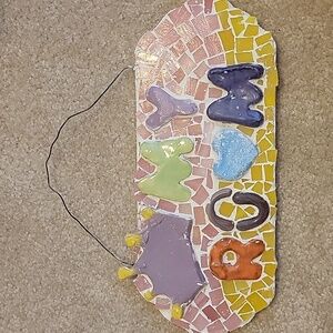 Free with any other purchase! Mosaic "My Room" hanging